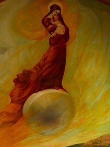 Mural from the Church of the Visitation, Ein Kereem, Jerusalem